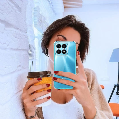 Hülle für Honor X8a, Techsuit, stoßfest klar, transparent