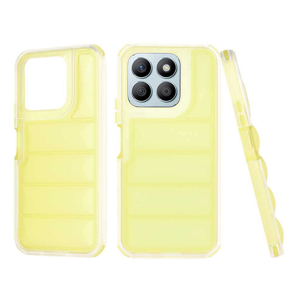 Hülle für Honor X8b, Techsuit, Wave Shield, Gelb