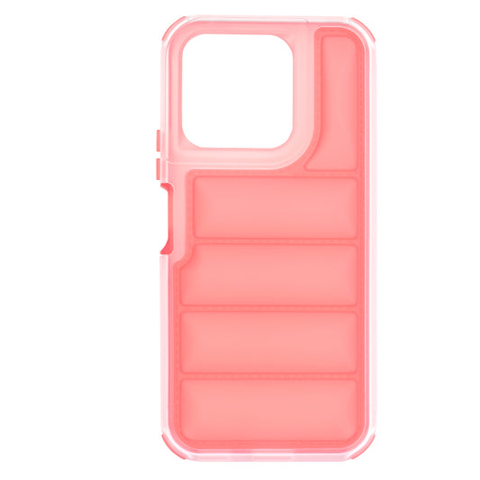 Hülle für Honor X8b, Techsuit, Wave Shield, Rot