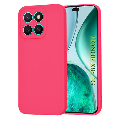 Hülle für Honor X8c, Techsuit, SoftFlex, Dunkelrosa