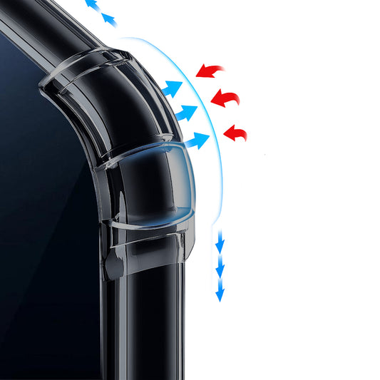 Hülle für Honor X8d, Techsuit, stoßfest klar, transparent