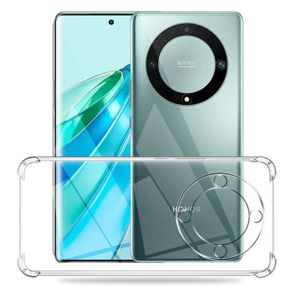 Hülle für Honor X9a, Techsuit, stoßfest klar, transparent