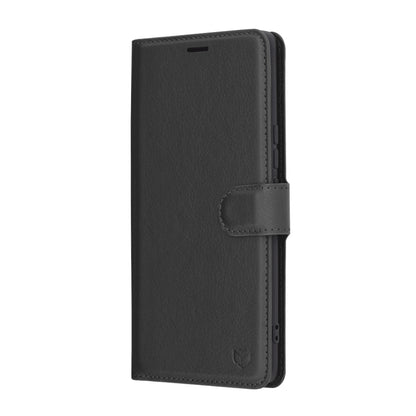 Hülle für Honor X9c / Magic7 Lite, Techsuit, Leder-Folio, Schwarz