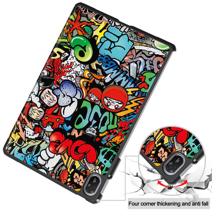 Hülle für Huawei MatePad 11.5 (2025), Techsuit, FoldPro Urban Vibe, Mehrfarbig