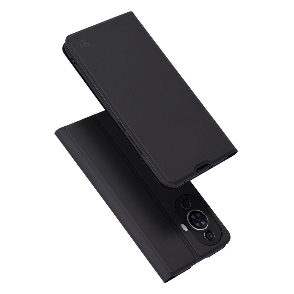 Hülle für Huawei nova 12s / nova 11, Techsuit, Magskin Book, Schwarz