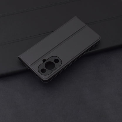 Hülle für Huawei nova 12s / nova 11, Techsuit, Magskin Book, Schwarz
