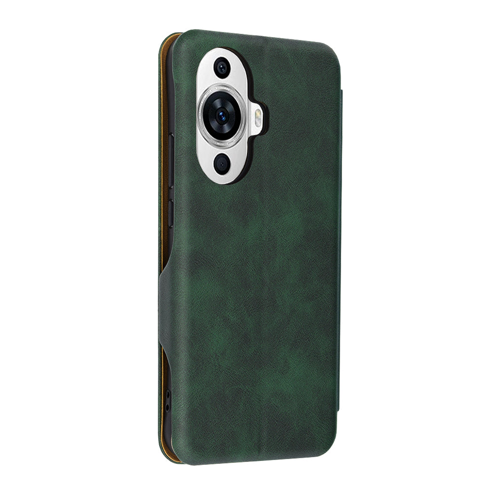 Hülle für Huawei nova 12s / nova 11, Techsuit, Safe Wallet Plus, Grün