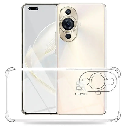 Hülle für Huawei nova 12s / nova 11, Techsuit, stoßfest klar, transparent