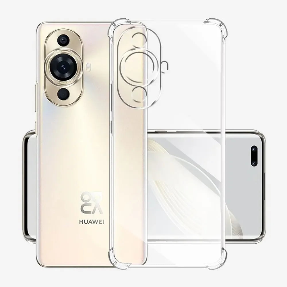 Hülle für Huawei nova 12s / nova 11, Techsuit, stoßfest klar, transparent