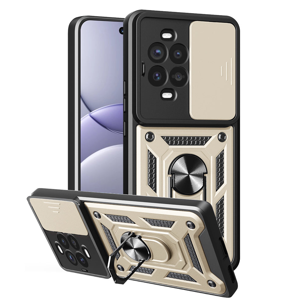 Hülle für Huawei nova 13 Pro, Techsuit, CamShield, Gold