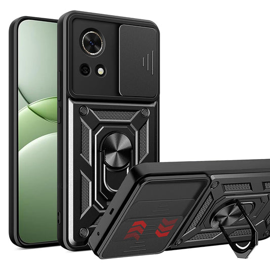 Hülle für Huawei nova 13, Techsuit, CamShield, Schwarz