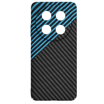Hülle für Huawei nova 13i / nova 12i, Techsuit, Carbonite FiberShell, Schwarz Blau