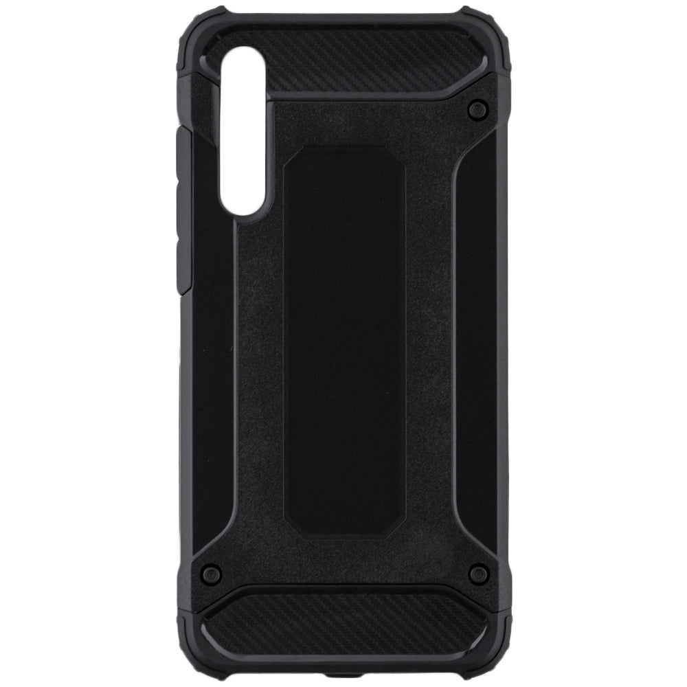 Hülle für Huawei P20 Pro, Techsuit, Hybrid Armor, Schwarz