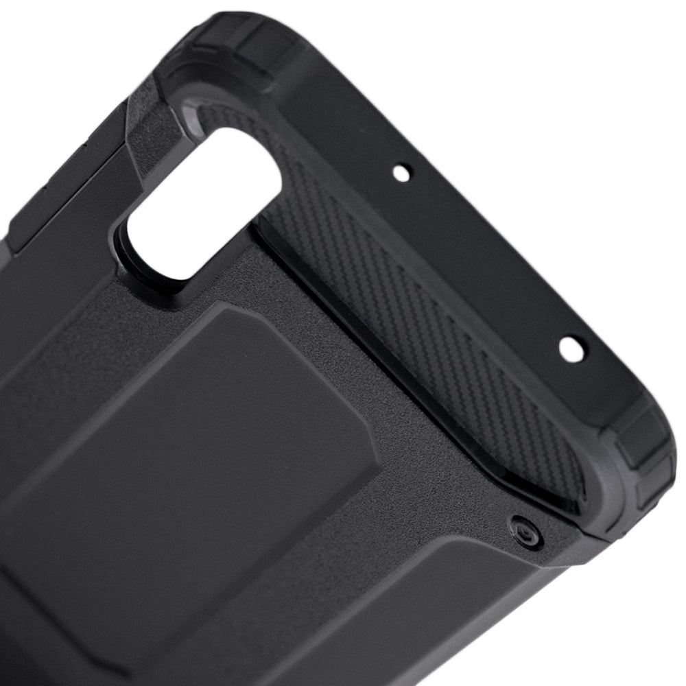 Hülle für Huawei P20 Pro, Techsuit, Hybrid Armor, Schwarz