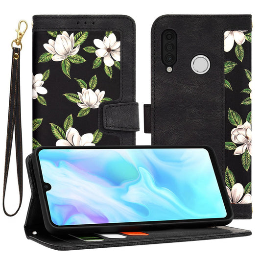 Hülle für Huawei P30 lite New Edition / P30 lite, Techsuit, FlipCraft, Schwarz