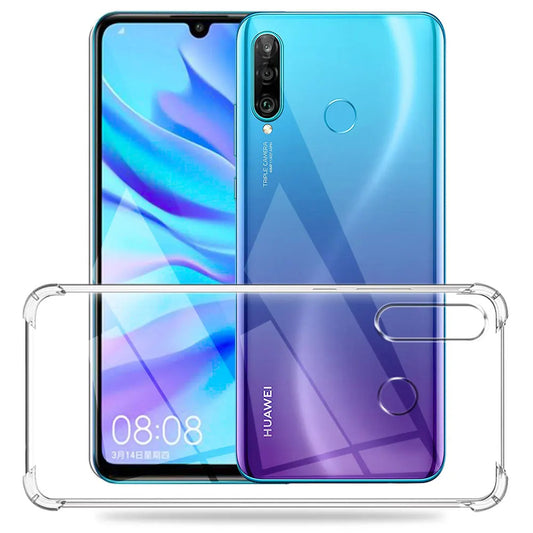 Hülle für Huawei P30 lite New Edition / P30 lite, Techsuit, stoßfest klar, transparent