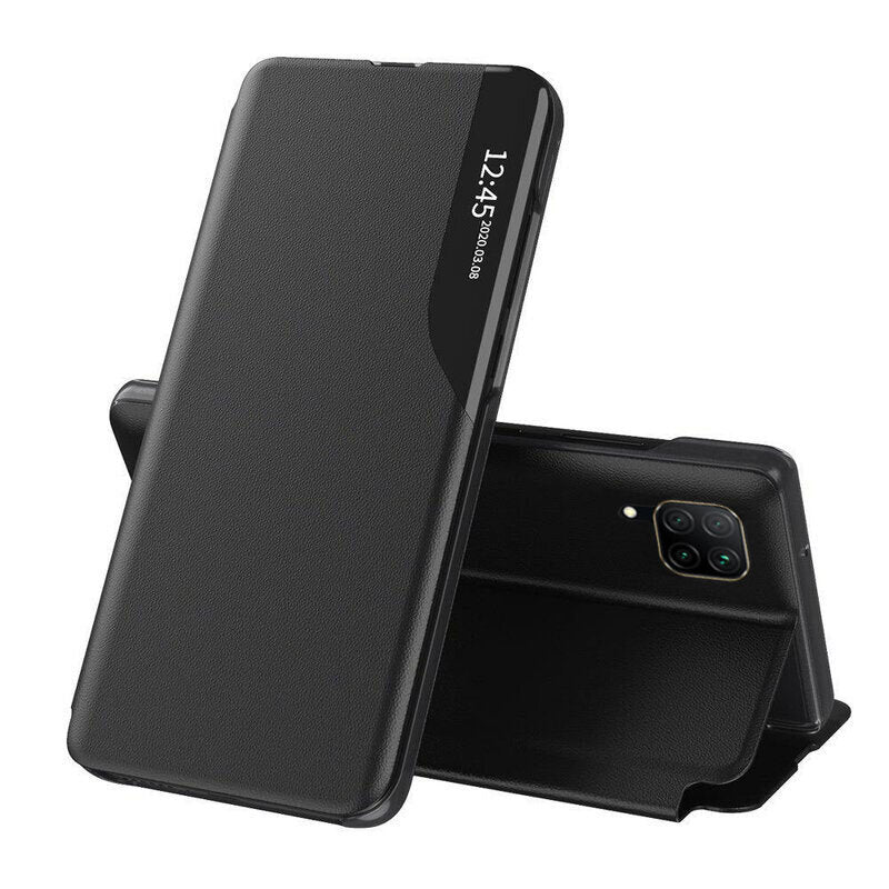 Hülle für Huawei P40 lite 4G, Techsuit, eFold, Schwarz