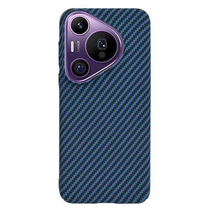 Hülle für Huawei Pura 70 Pro, Techsuit, Carbonite FiberShell, Türkis