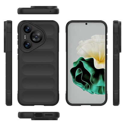Hülle für Huawei Pura 70 Pro, Techsuit, Magic Shield, Schwarz