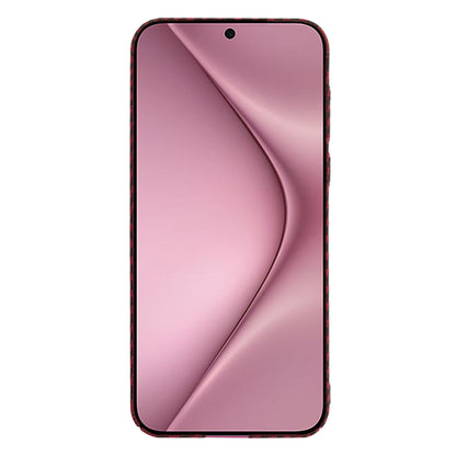Hülle für Huawei Pura 70, Techsuit, Carbonite FiberShell, Rot