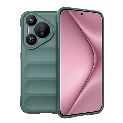 Hülle für Huawei Pura 70, Techsuit, Magic Shield, Grün