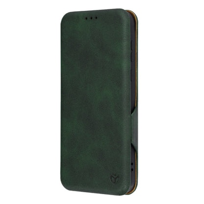 Hülle für Huawei Pura 70, Techsuit, Safe Wallet Plus, Grün