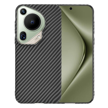 Hülle für Huawei Pura 70 Ultra, Techsuit, Carbonite FiberShell, Schwarz
