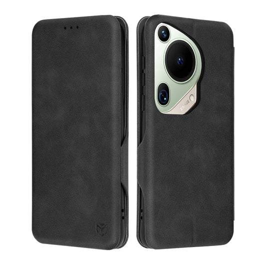 Hülle für Huawei Pura 70 Ultra, Techsuit, Safe Wallet Plus, Schwarz