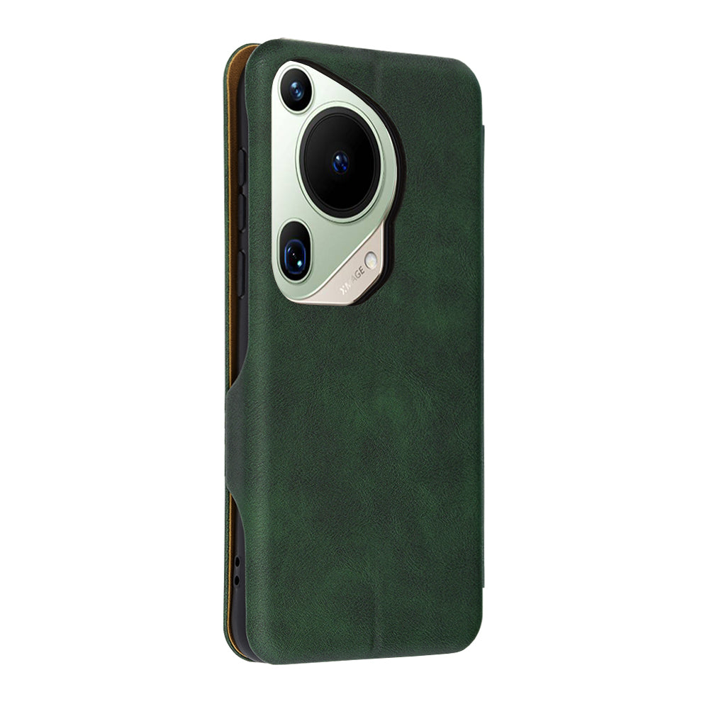 Hülle für Huawei Pura 70 Ultra, Techsuit, Safe Wallet Plus, Grün