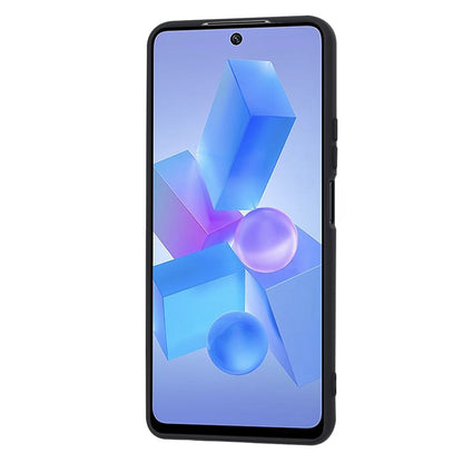 Hülle für Infinix Hot 40 / Hot 40 Pro, Techsuit, SoftFlex, Schwarz