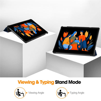 Hülle für Lenovo Idea Tab Plus, Techsuit, FoldPro, Blau