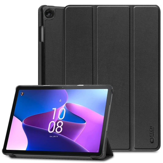 Case for Lenovo Tab M10 Gen 3, Tech-Protect, SmartCase, Black 