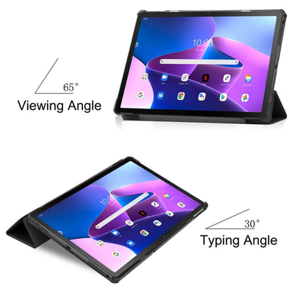 Hülle für Lenovo Tab M10 Gen 3, Techsuit, FoldPro, Schwarz
