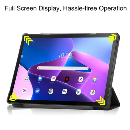 Hülle für Lenovo Tab M10 Gen 3, Techsuit, FoldPro, Schwarz