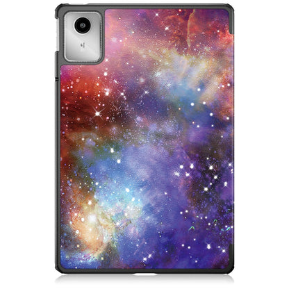 Hülle für Lenovo Tab M11, Techsuit, FoldPro Galaxy, Mehrfarbig