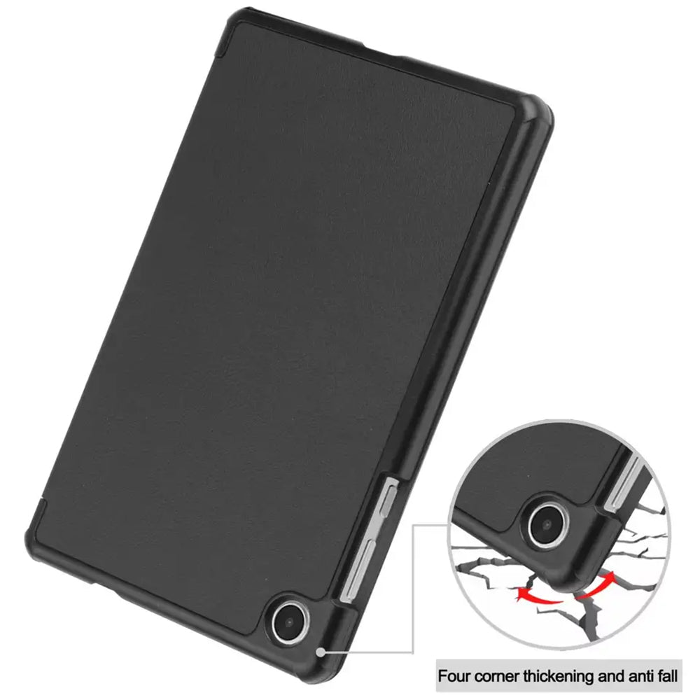 Hülle für Lenovo Tab M8 (4. Generation), Techsuit, FoldPro, Schwarz