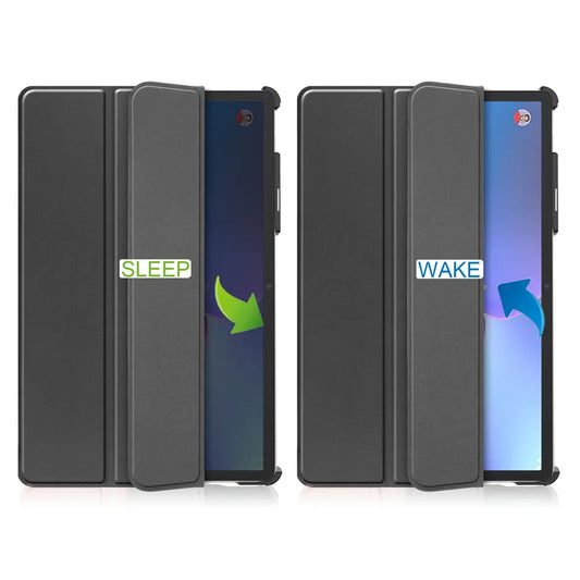 Hülle für Lenovo Tab P11 Pro Gen 2, Techsuit, FoldPro, Schwarz