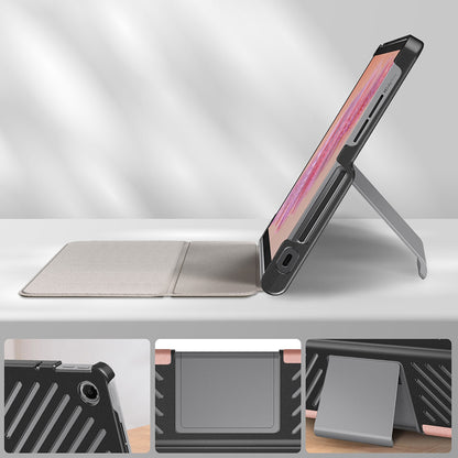 Hülle für Lenovo Tab Plus 11,5 Zoll, Techsuit, FoldPro Unicorn, Mehrfarbig