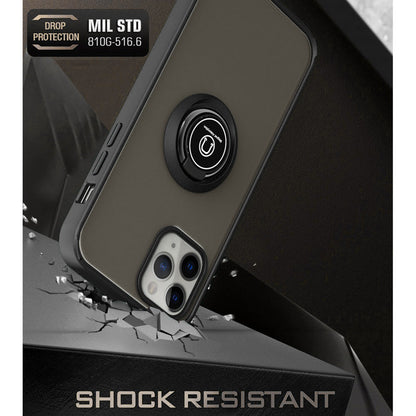 Case for Motorola Edge 40, Techsuit, Glinth, Black