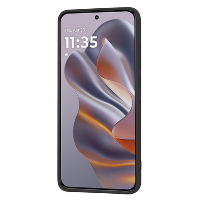 Hülle für Motorola Edge 50 Neo, Techsuit, SoftFlex, Schwarz