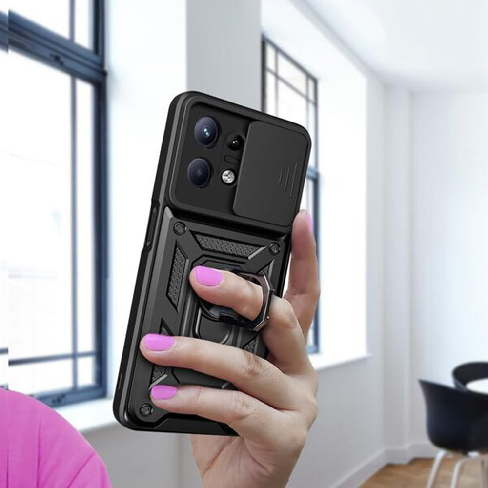 Hülle für Motorola Edge 50 Pro, Techsuit, CamShield, Blau