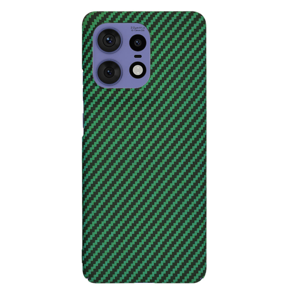 Hülle für Motorola Edge 50 Pro, Techsuit, Carbonite FiberShell, Grün
