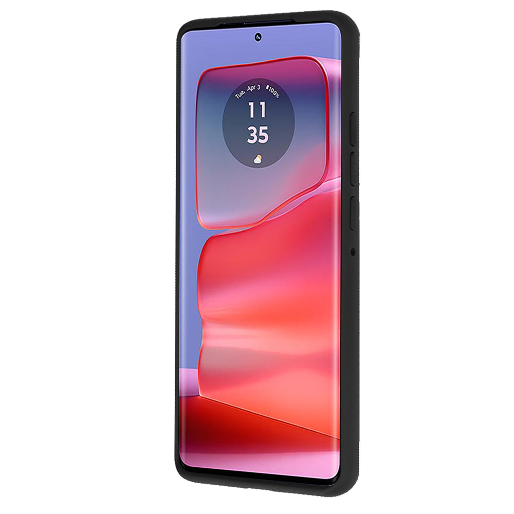 Hülle für Motorola Edge 50 Pro, Techsuit, Glinth, Schwarz