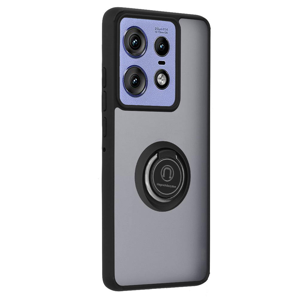 Hülle für Motorola Edge 50 Pro, Techsuit, Glinth, Schwarz