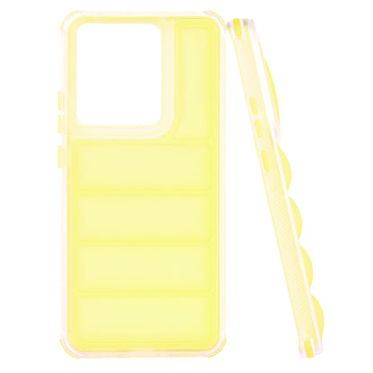 Hülle für Motorola Edge 50 Pro, Techsuit, Wave Shield, Gelb