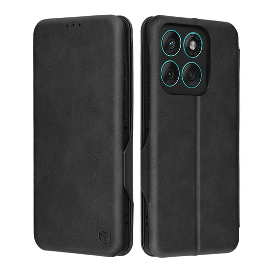 Hülle für Motorola Edge 60 Fusion / Edge 60, Techsuit, Safe Wallet Plus, Schwarz