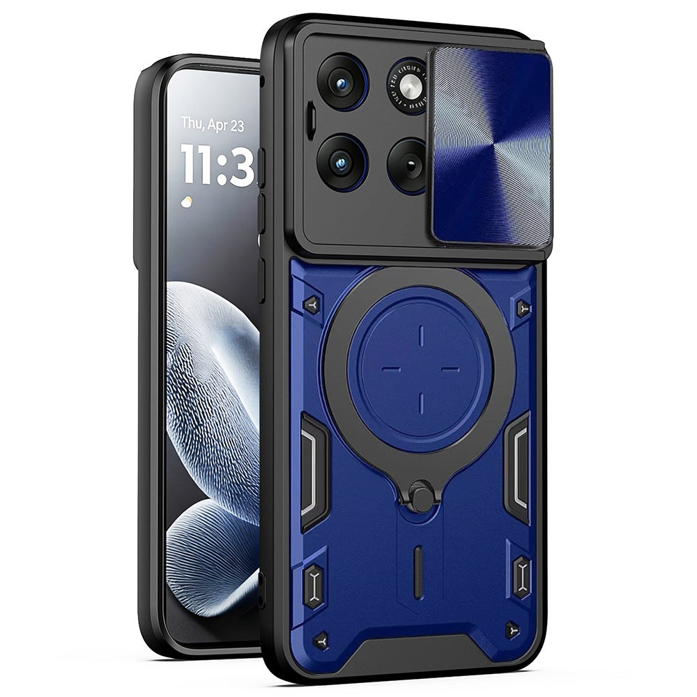 Case for Motorola Edge 70 Fusion, Techsuit, CamGuard Pro, Blue
