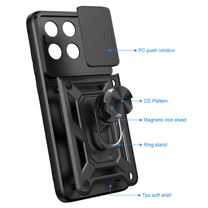 Hülle für Motorola Edge 70 Fusion, Techsuit, CamShield, Grün