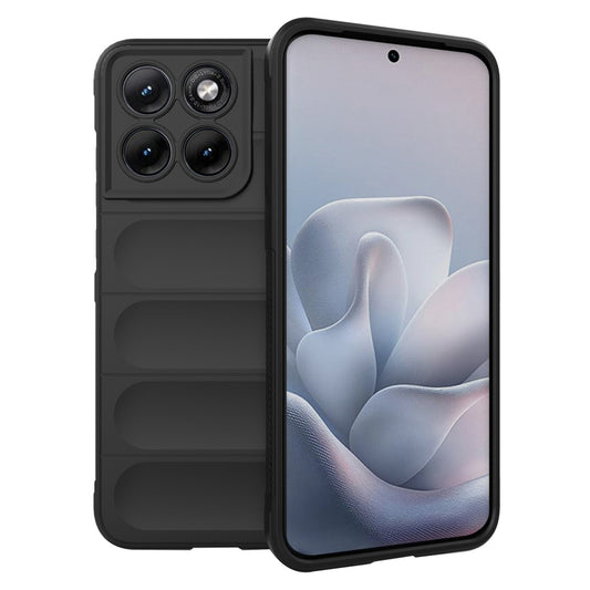 Hülle für Motorola Edge 70 Fusion, Techsuit, Magic Shield, Schwarz