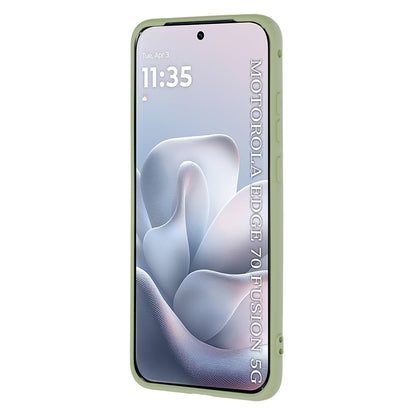 Hülle für Motorola Edge 70 Fusion, Techsuit, SoftFlex, Matcha